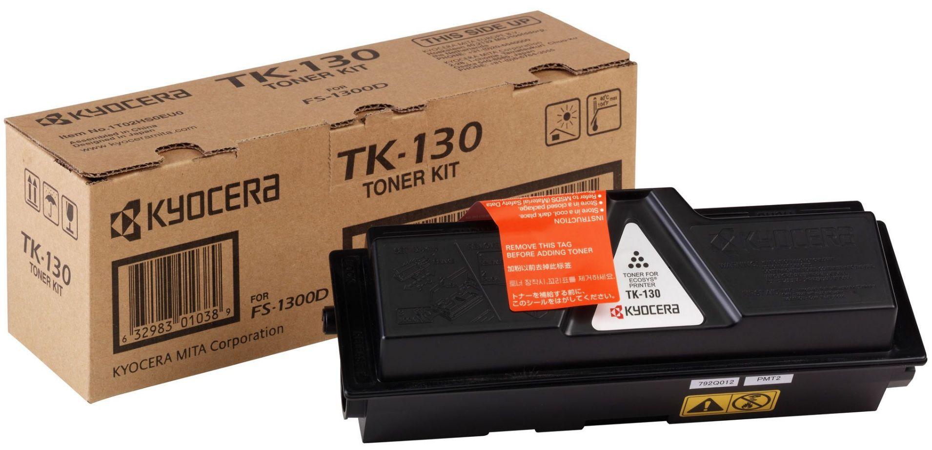 Toner KYOCERA TK-130 (7200 páginas - Preto)