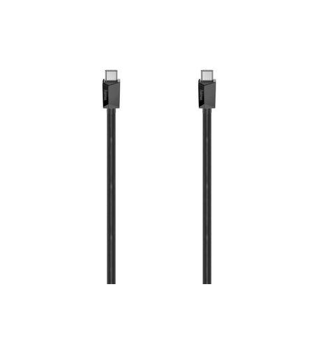 Cabo USB-C HAMA 00200786 (3 m - USB-C macho - Preto)