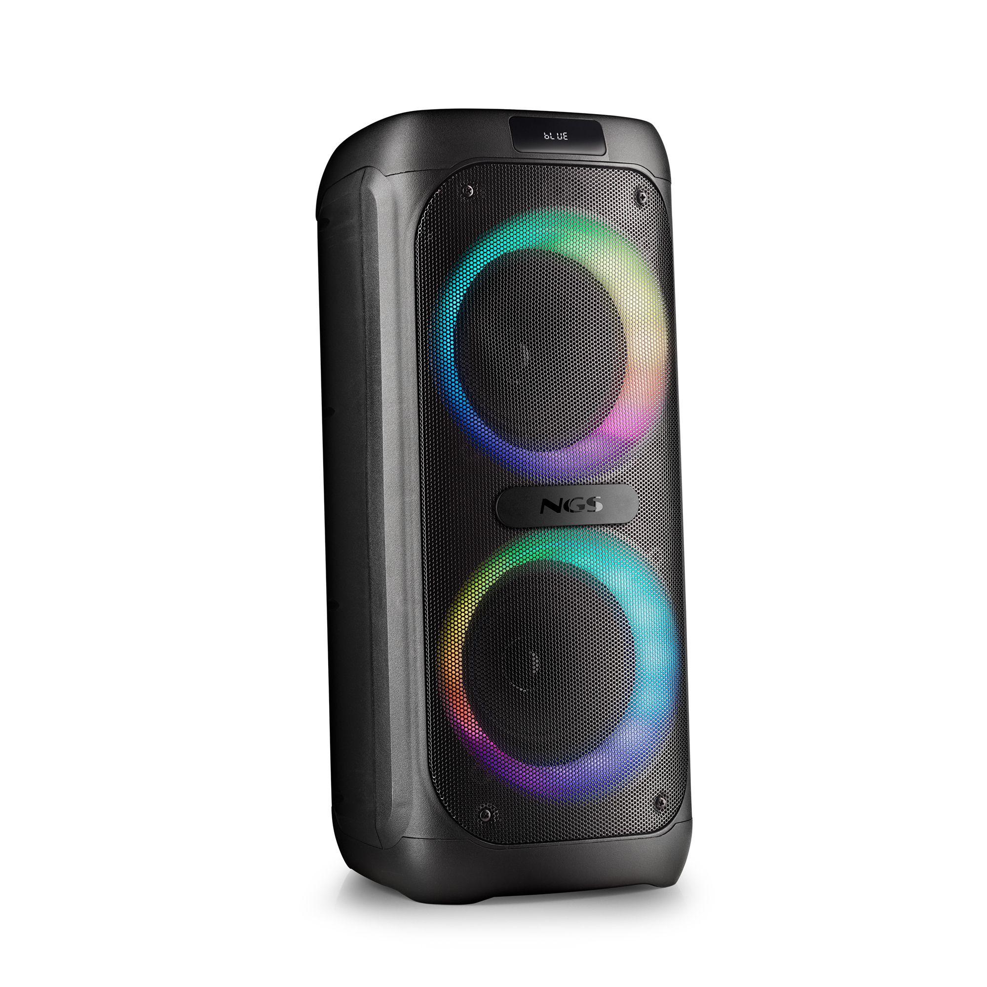 Coluna Portátil NGS Wild Banger 2 (20 W - USB Type-C - Preto)