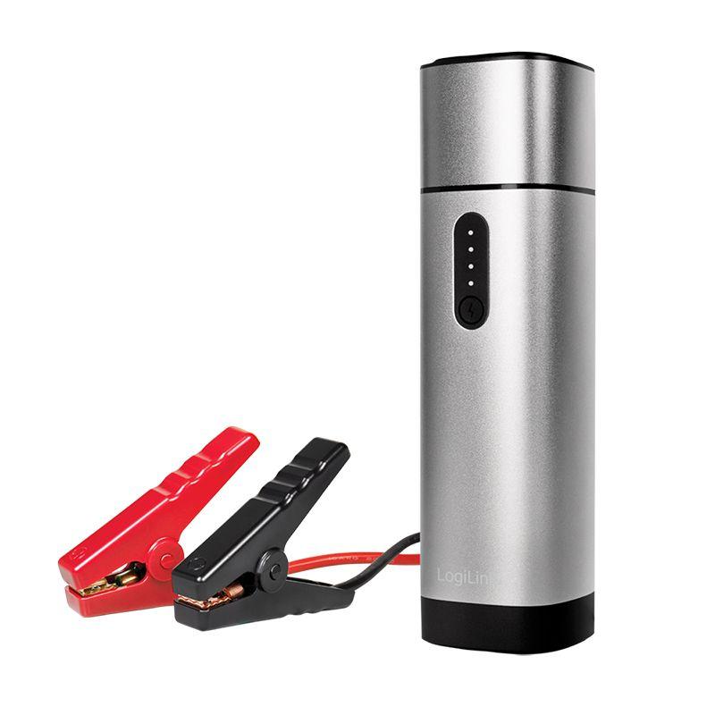 Arrancador de Bateria para Automóvel LOGILINK PA0266 (10000 mAh - USB Type-C - Metálico)