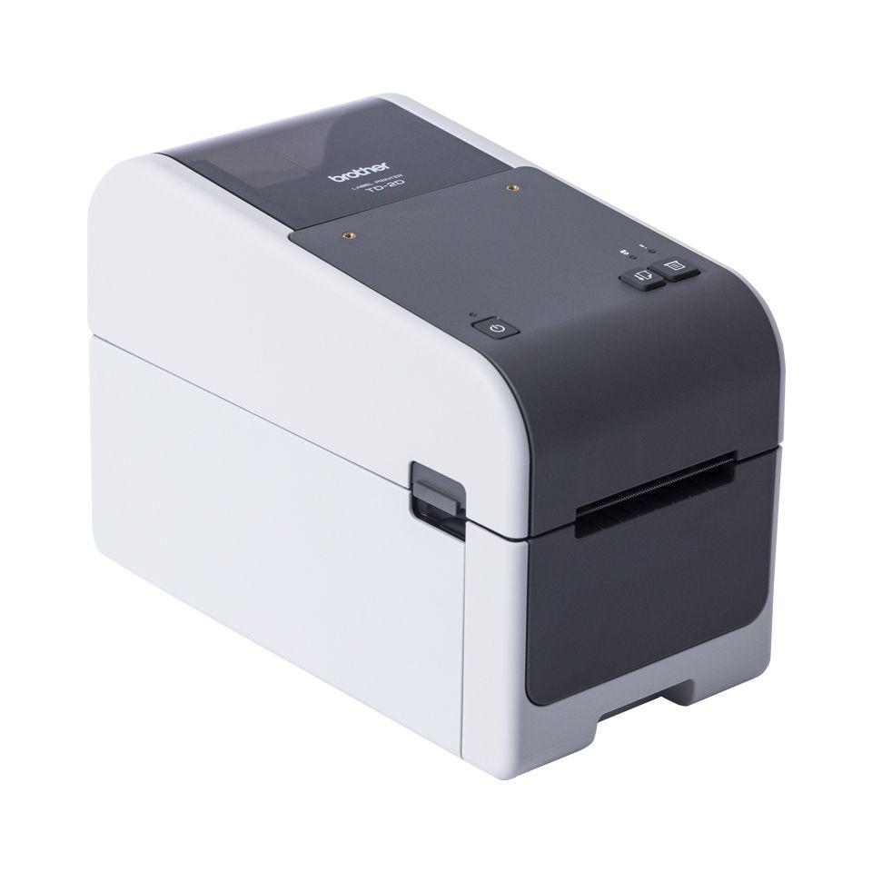 Impressora de Etiquetas BROTHER TD-2320D300 (AC, USB - Windows 10, Windows 11 - Com fios - Preto e Cinzento) — miniatura 2