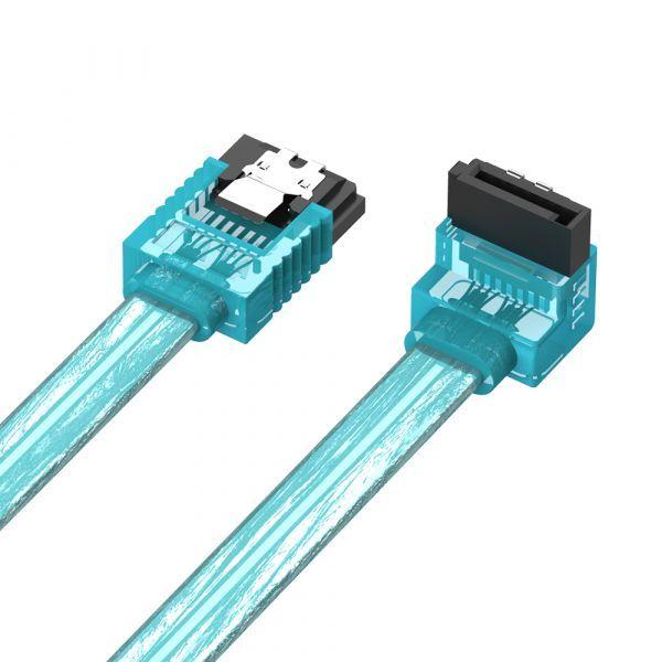 Cabo de Dados SATA VENTION KDDSD (SATA III - 0,5 m - Azul) — miniatura 3