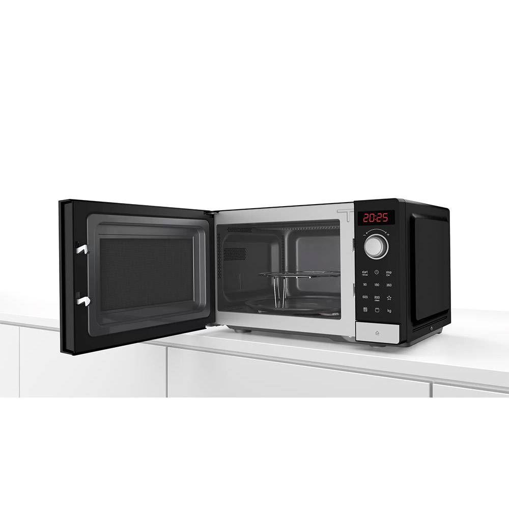 Micro-ondas Independente BOSCH FEL023MS2 (800 W - 1000 W - 20 l - Preto) — miniatura 3