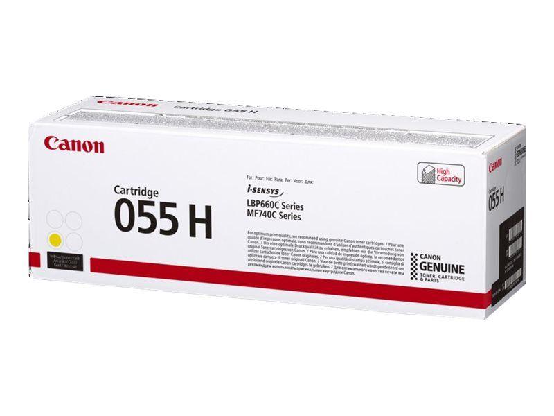 Toner CANON 055H Y (5900 páginas - Amarelo), miniatura 2