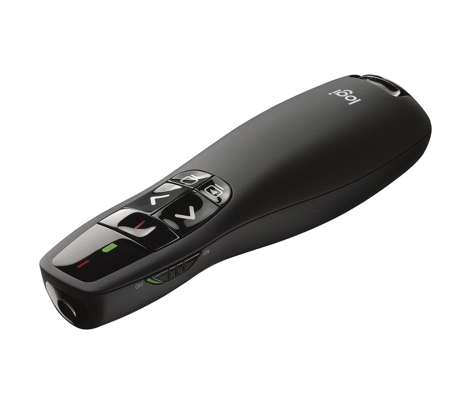 Apresentador LOGITECH R400 (RF - USB - Preto)