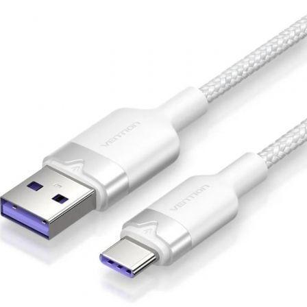 Cabo USB-A para USB-C VENTION CTOWH (2 m - Branco)