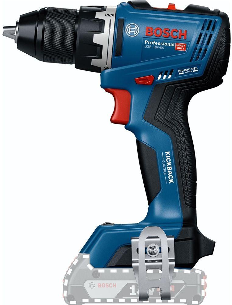 Berbequim/Aparafusadora Sem Fios BOSCH GSR 18V-65 Professional (Azul) — miniatura 2