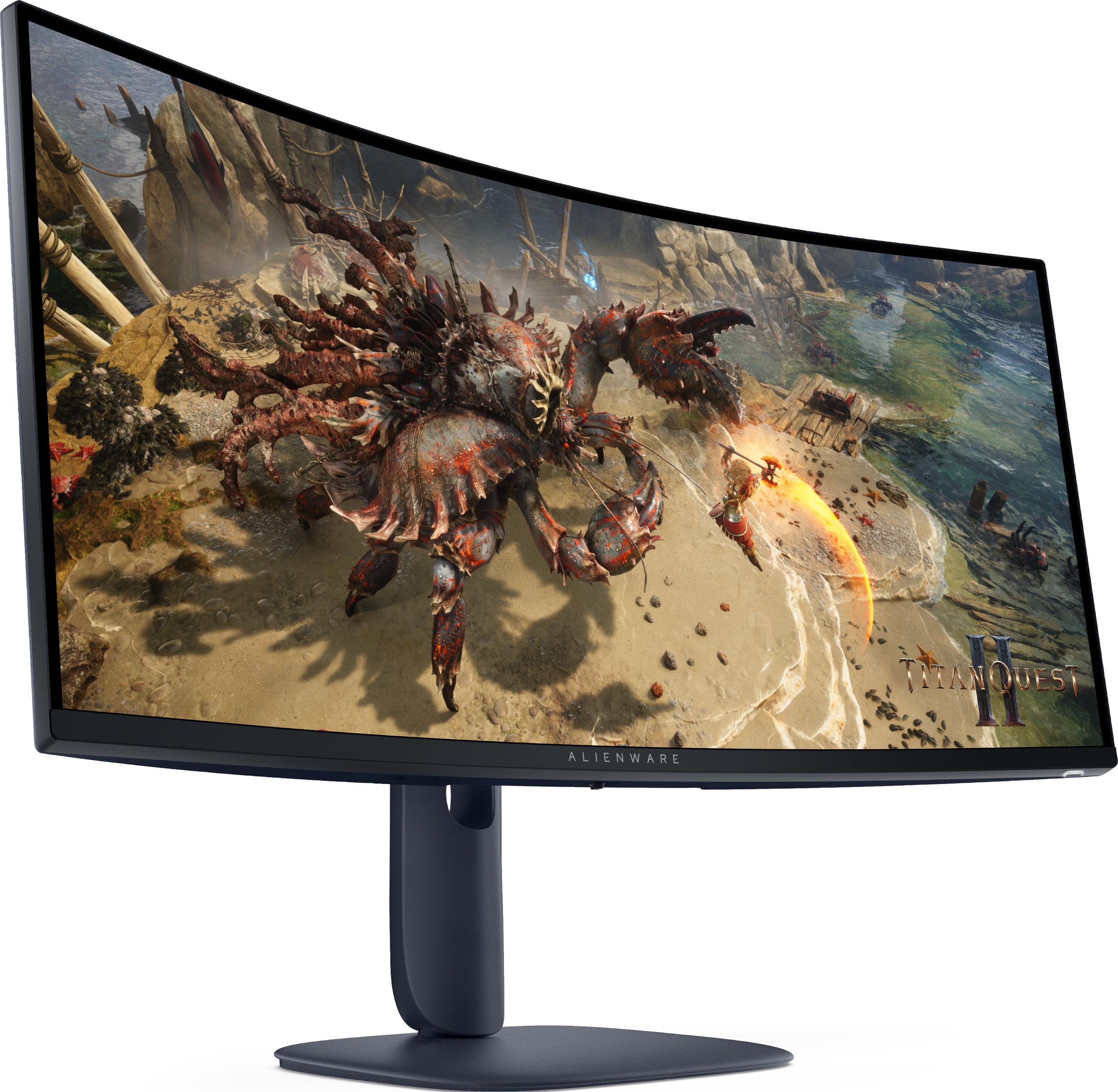 Monitor DELL Alienware AW3425DWM (34" - VA - 180 Hz - Preto e Azul) — miniatura 2