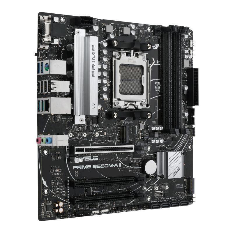 Motherboard ASUS PRIME B650M-A II-CSM (AM5 - AMD Ryzen 7000 Series - micro ATX - Preto) — miniatura 2