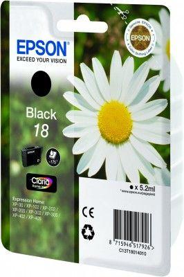 Tinteiro EPSON 18 C13T18014010 (Preto), miniatura 2