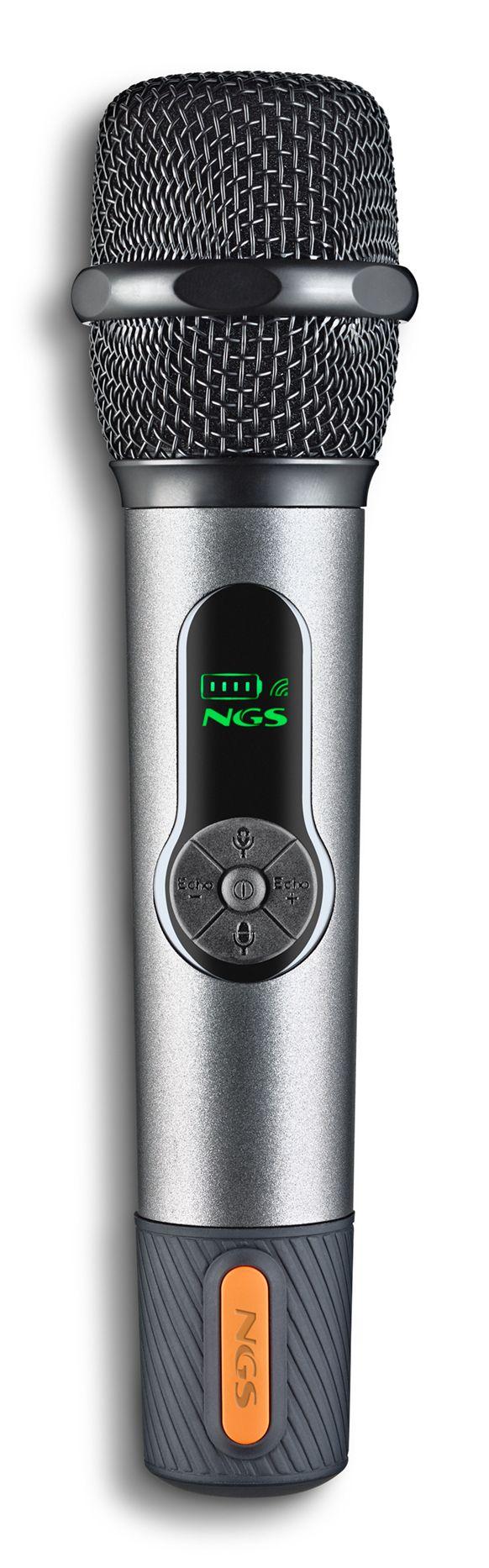 Microfone Sem Fios NGS Singer Star (Sem fios - Preto) — miniatura 5