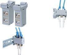 Adaptador para Calha DIN LOGILINK MP0079 (2 Acopladores RJ45 Cat.6A)