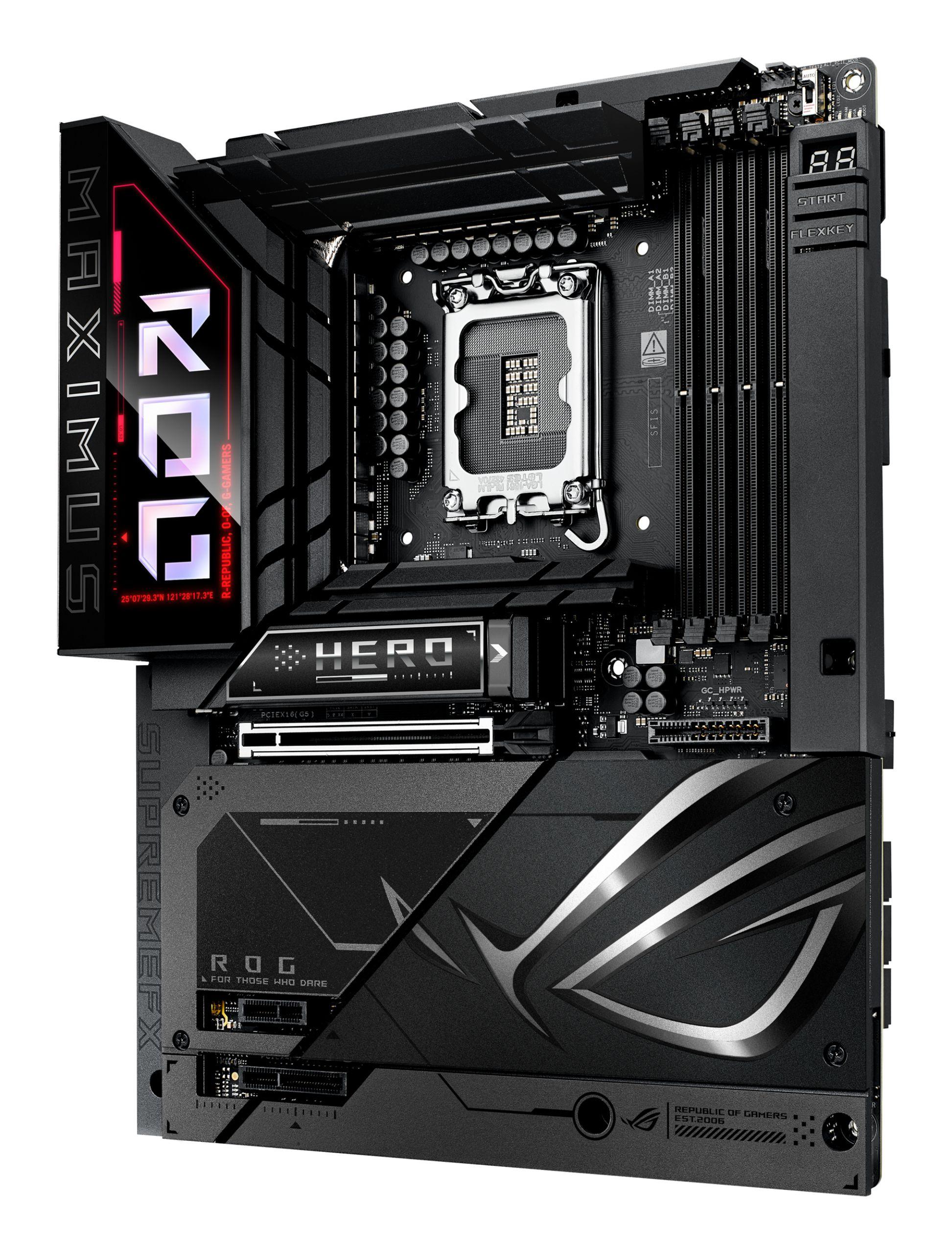 Motherboard ASUS ROG MAXIMUS Z890 HERO BTF (LGA 1851 (Socket V1) - Intel Core Ultra - ATX - Preto), miniatura 7