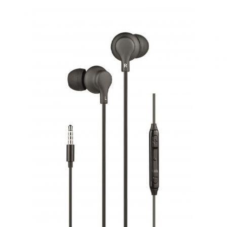 Auscultadores Intra-auriculares DAEWOO DW2013 (Intra-auriculares com cabo - Jack 3,5 mm - Preto)