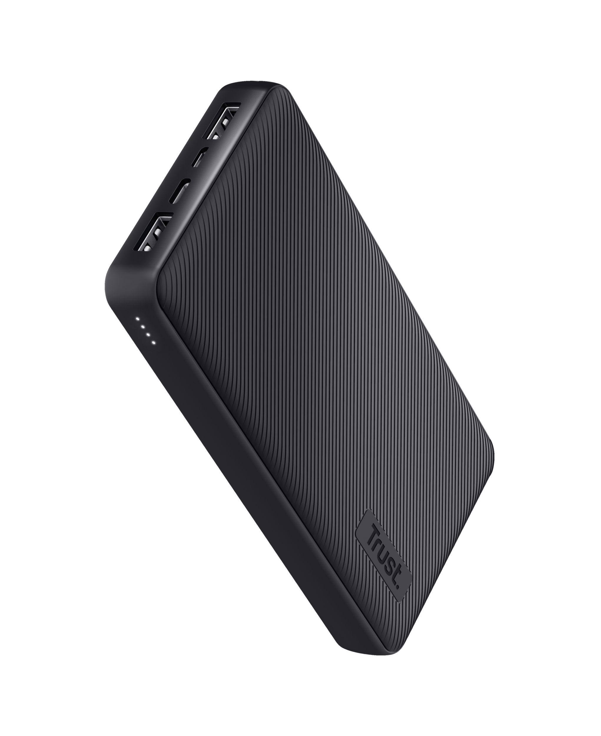 Powerbank TRUST Primo Eco 20000mAh (20000 mAh - 74 Wh - Micro-USB + USB Type-C - Preto), miniatura 2
