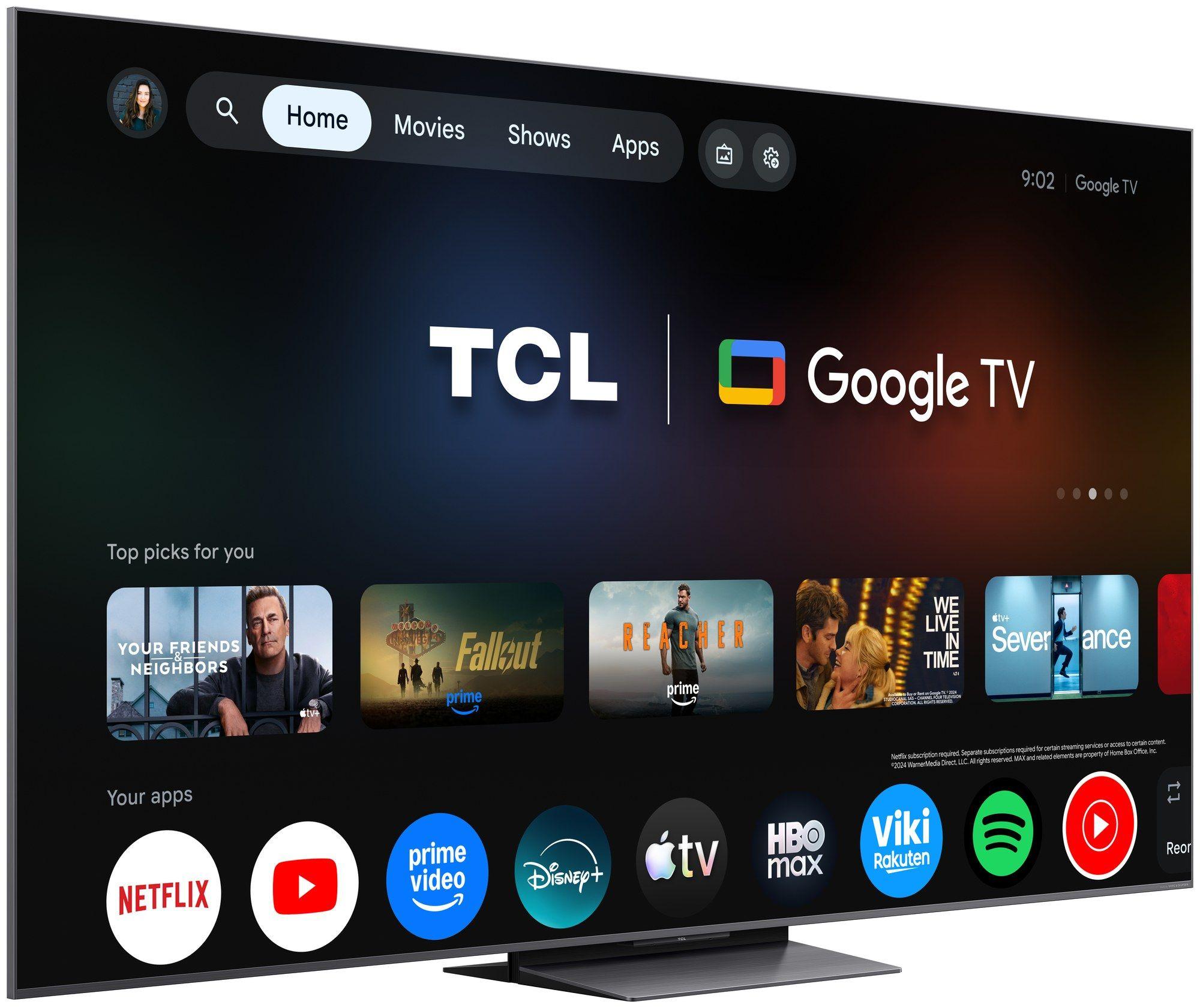 Televisão TCL TV 75C8L (75" - 4K UHD SQD-Mini LED - 144 Hz - Preto), miniatura 6