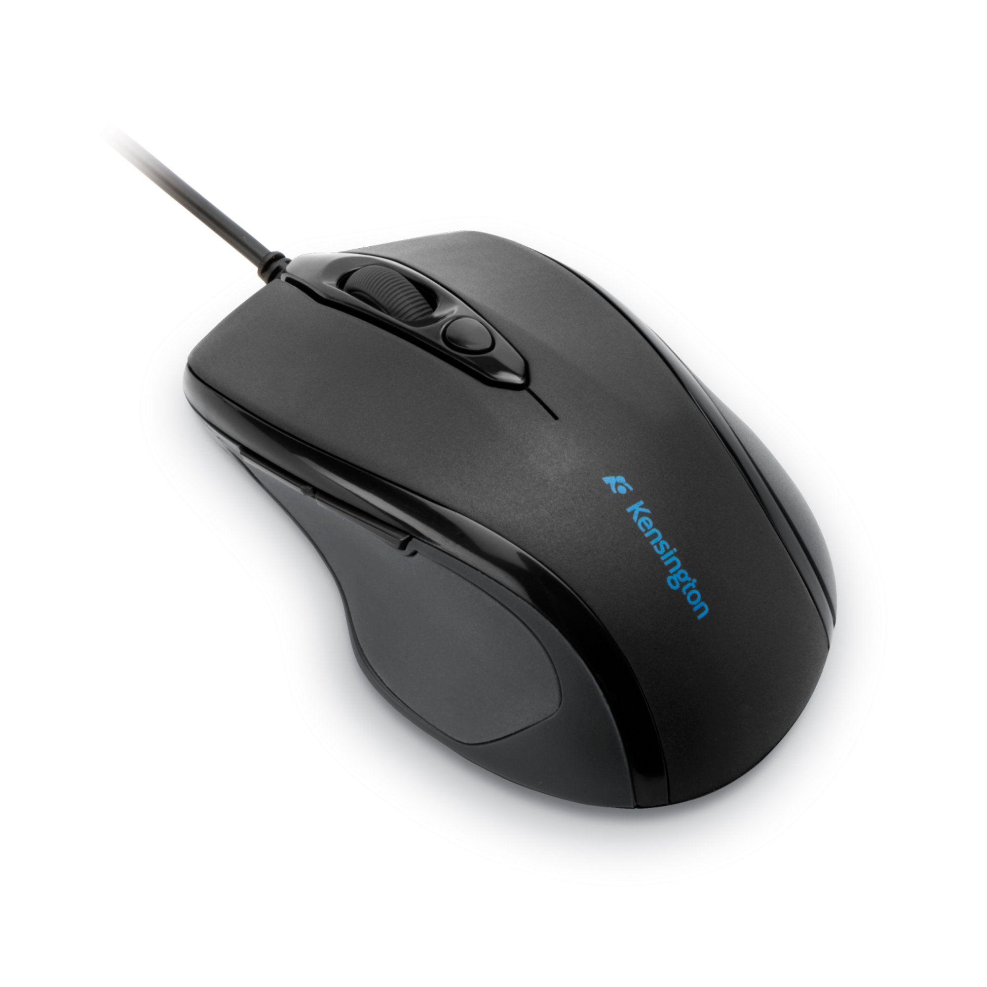 Rato KENSINGTON Pro Fit Mid Size K72355EU (Ótica - USB/PS/2 - Com fios - Preto)