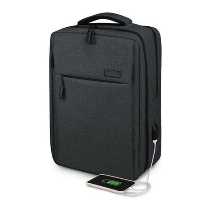 Mochila SUBBLIM Traveller Airpadding (Poliéster - 15,6" - Altura 41 cm - Cinzento), miniatura 3