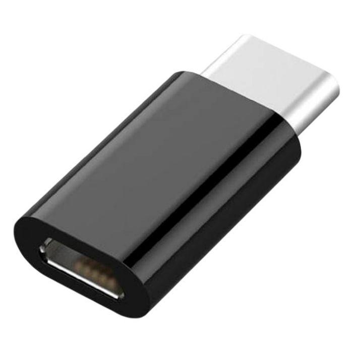 Adaptador USB Type-C para Micro USB GEMBIRD A-USB2-CMmF-01 (Micro USB - USB Type-C - Preto) — miniatura 2