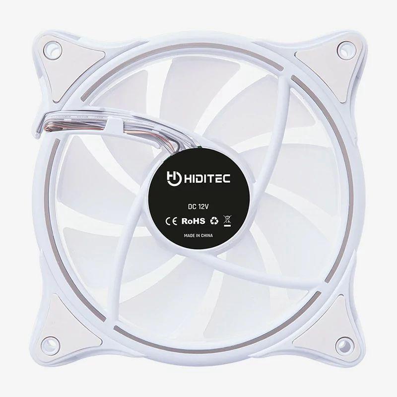 Ventoinha de Caixa PC HIDITEC N18 ARGB (ARGB - Branco) — miniatura 5