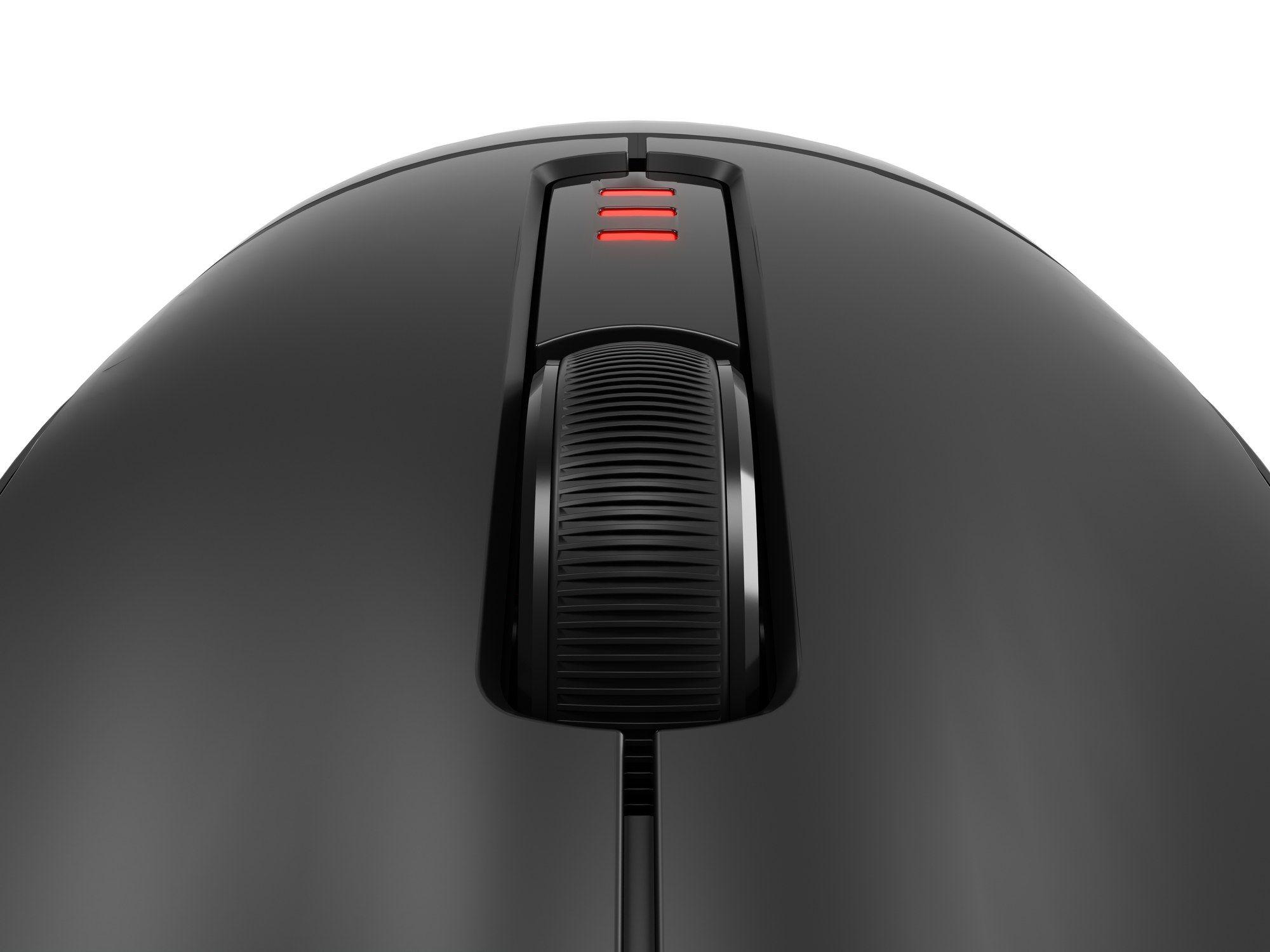 Rato GENESIS Zircon 500 (Mão direita - 10000 DPI - Ótico - Preto), miniatura 5