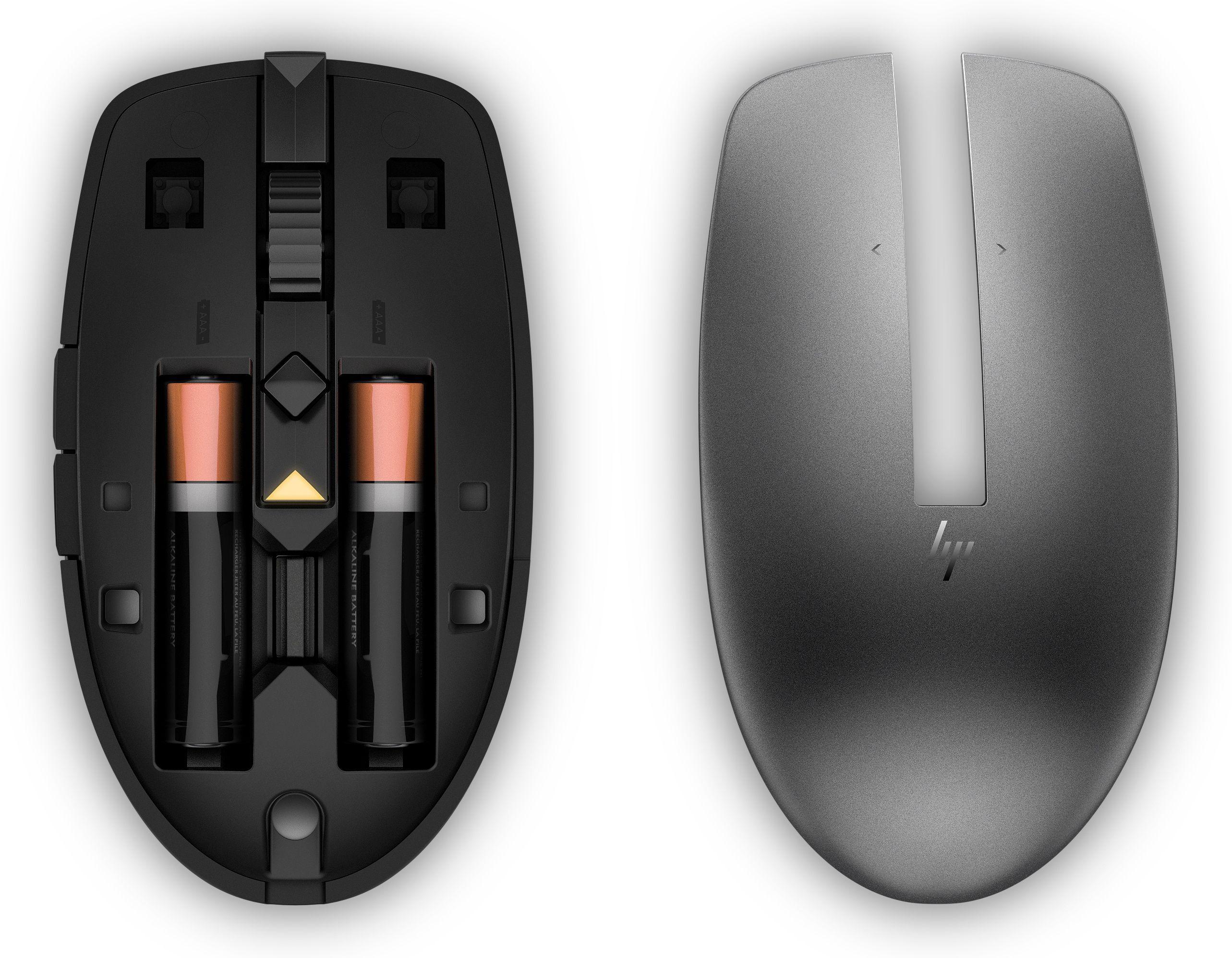 Rato HP 635 (Ambidestro - 1200 DPI - RF Wireless+Bluetooth - Preto) — miniatura 6