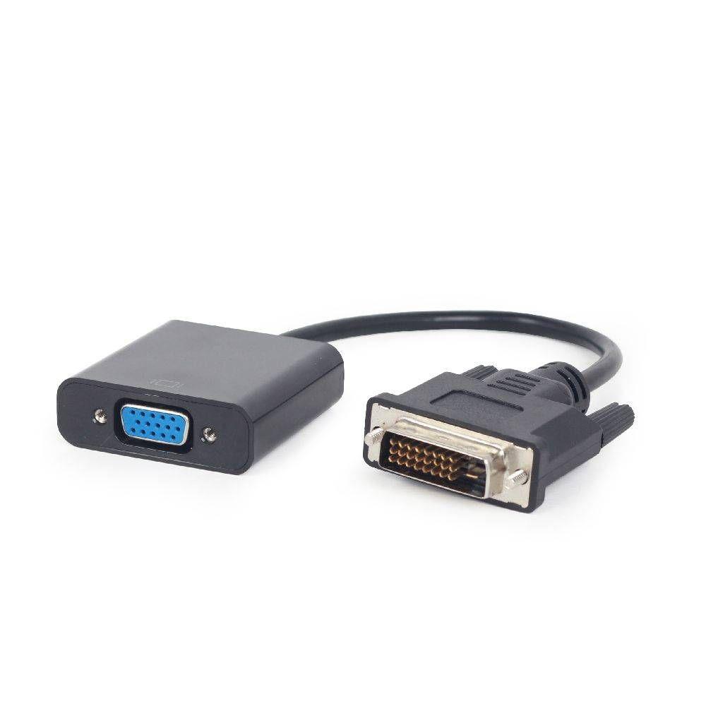 Adaptador DVI-D para VGA GEMBIRD A-DVID-VGAF-01 (0,2 m - DVI-D - Preto), miniatura 2