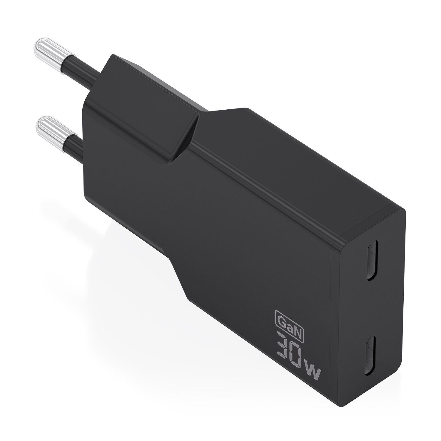 Carregador de Parede AISENS A110-1006 (30 W - Preto)