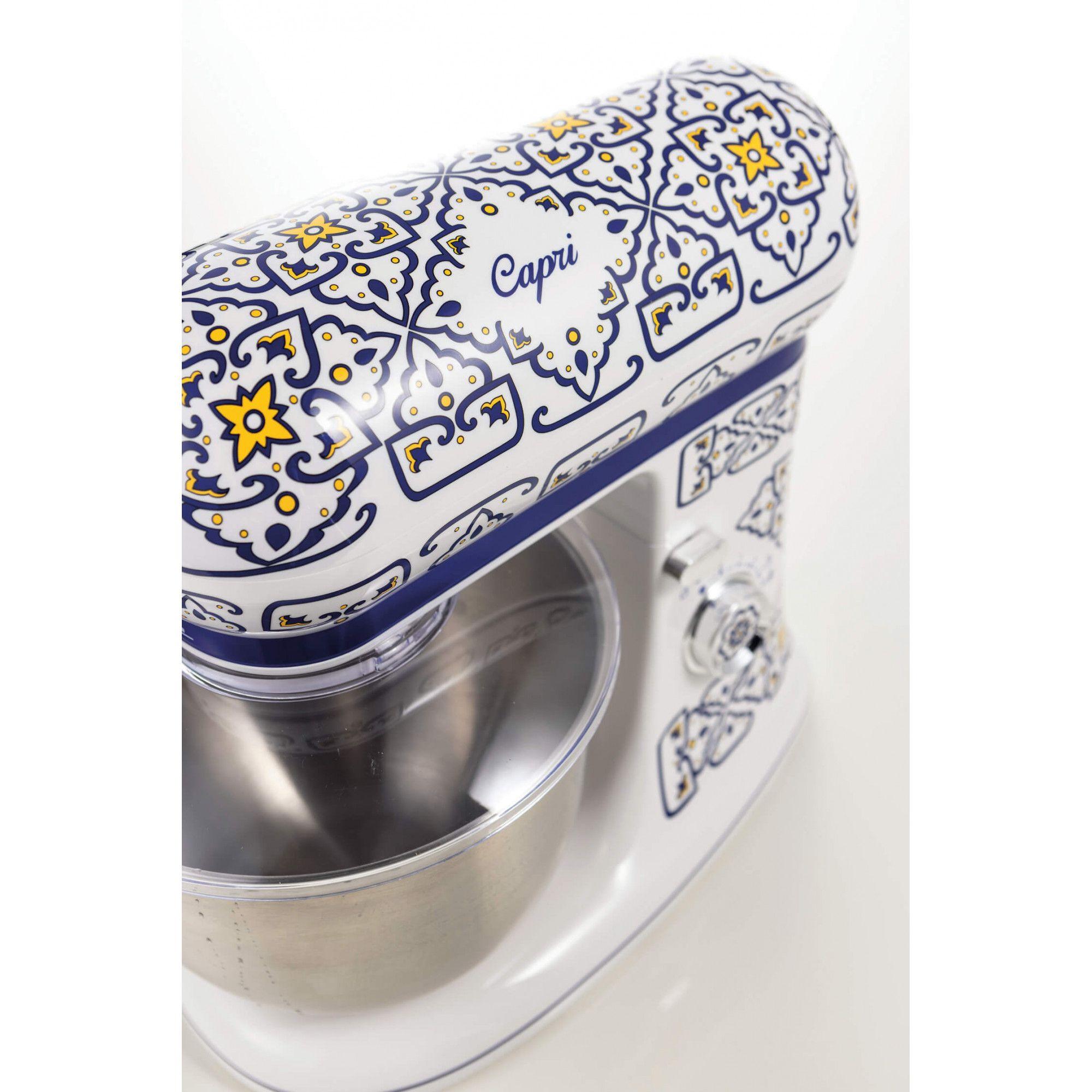 Batedeira Planetária ARIETE 1588/0C (1200 W - 5,5 l - Altura 38,5 cm - Branco/Azul Claro), miniatura 2