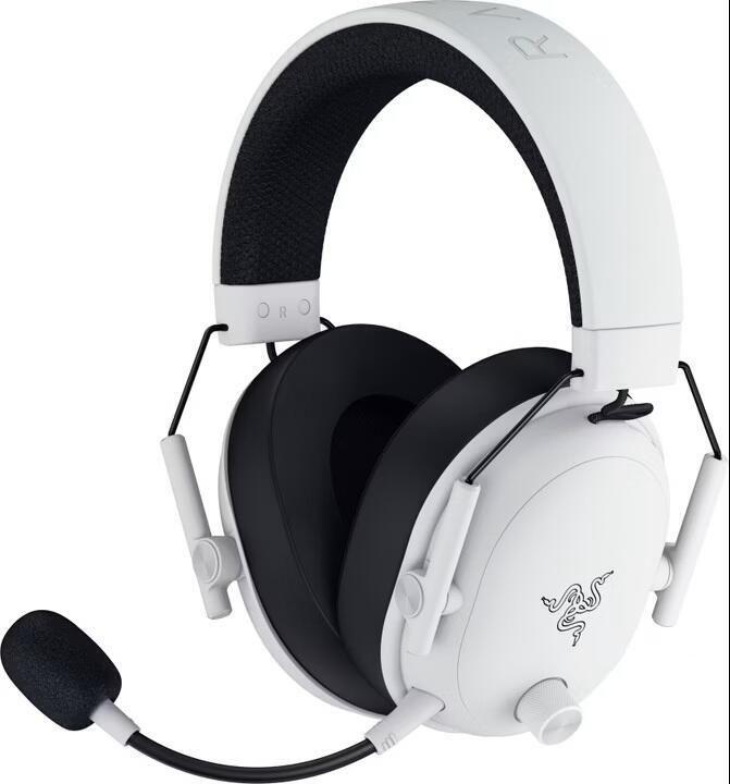 Headset RAZER BlackShark V3 (Binaural - 5 cm - USB Type-A - Branco)