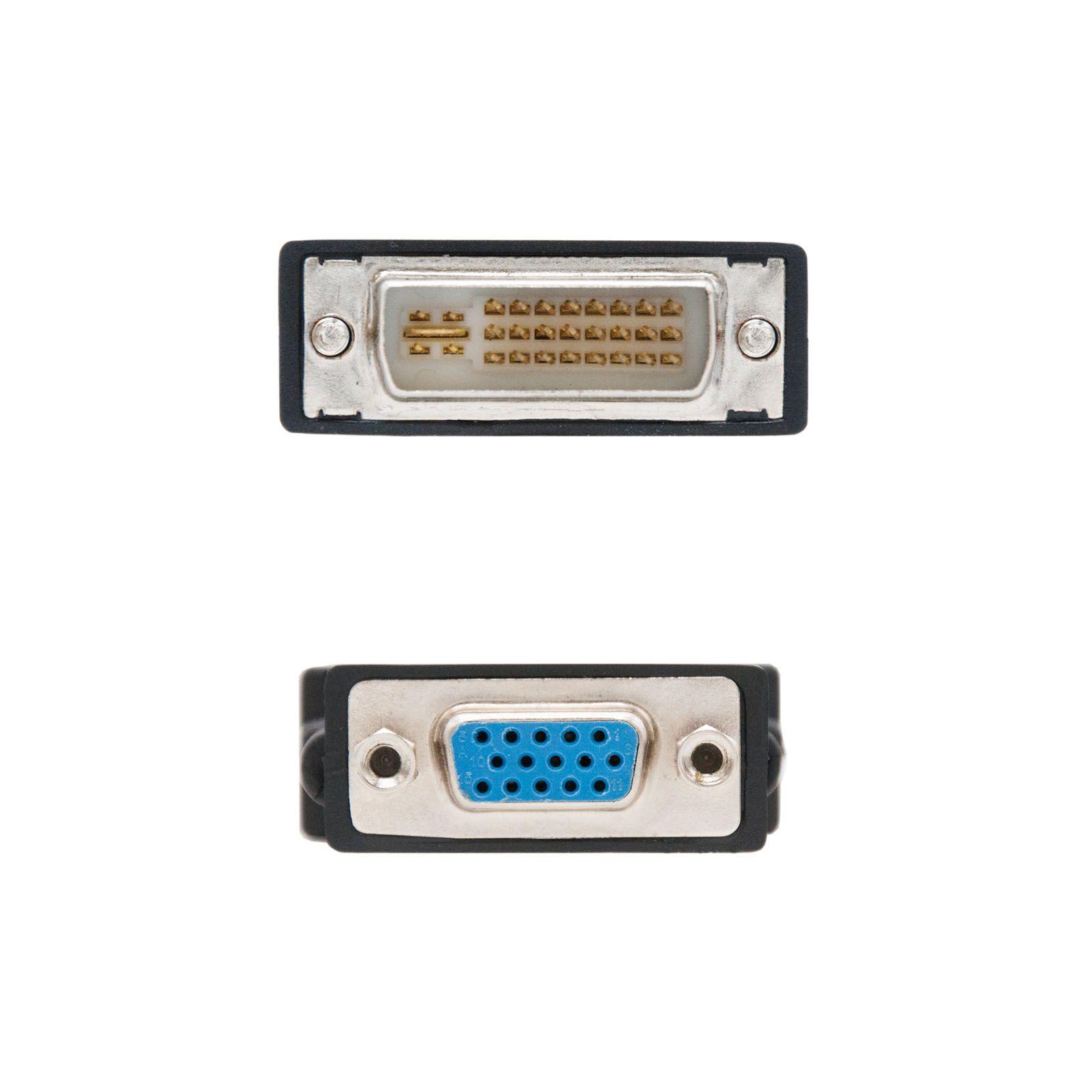 Adaptador DVI para VGA NANOCABLE 10.15.0704 (SVGA - DVI 24+5 - Preto), miniatura 2