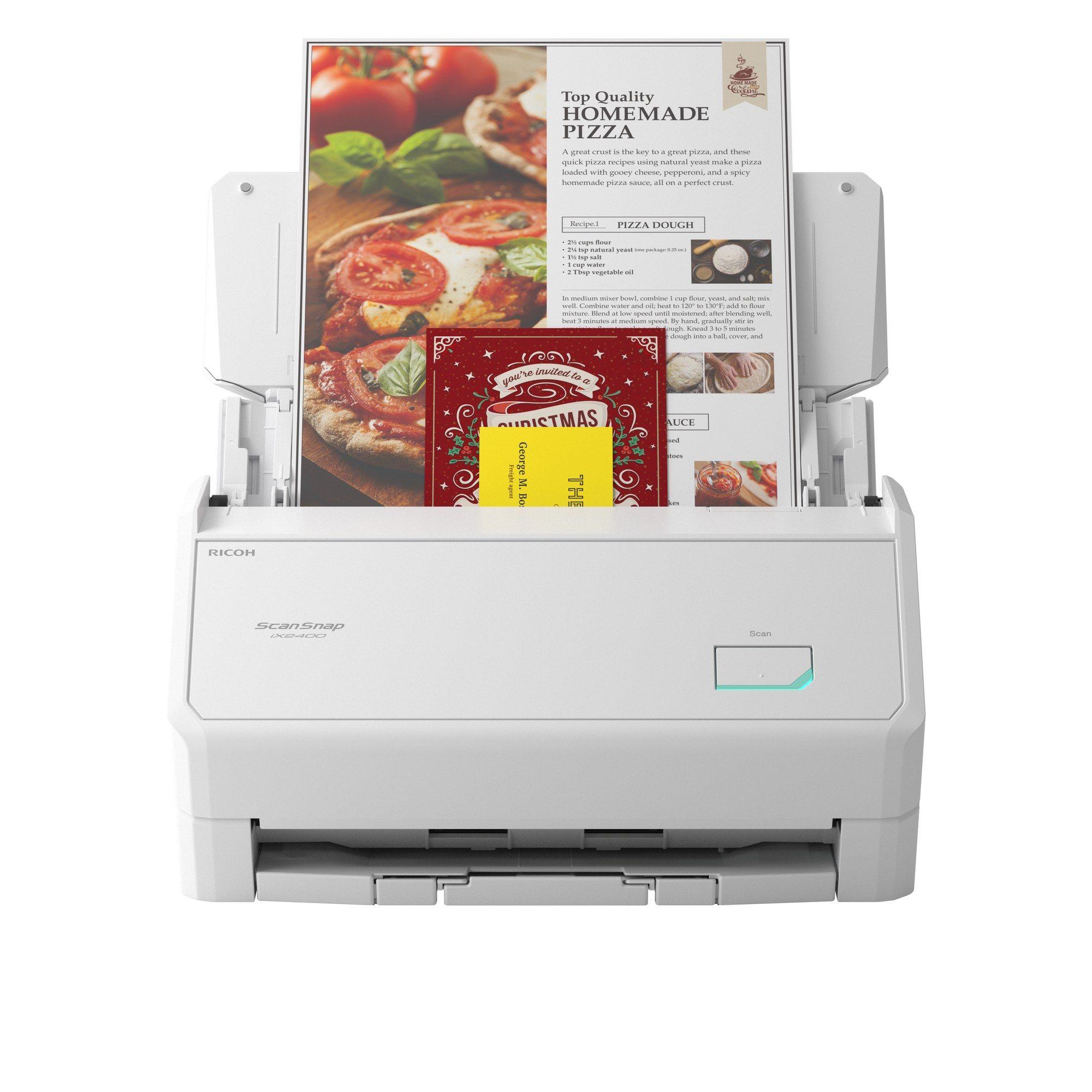 Scanner ADF RICOH ScanSnap iX2400 (2.0/3.2 Gen 1 - USB 2.0/3.2 Gen 1 - Branco) — miniatura 2