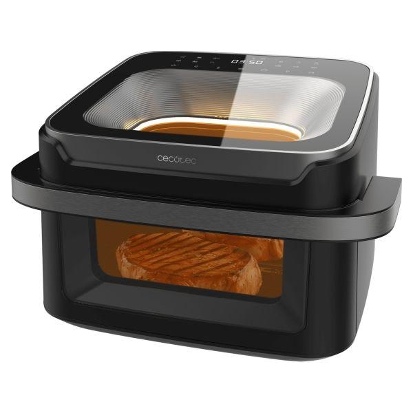Fritadeira de Ar CECOTEC Cecofry Advance 10000 Full Vision (2200 W - 200 °C - Incorporado - Preto)