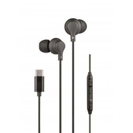 Auscultadores Intra-auriculares DAEWOO DW2015 (Com fios - USB Tipo-C - Preto)