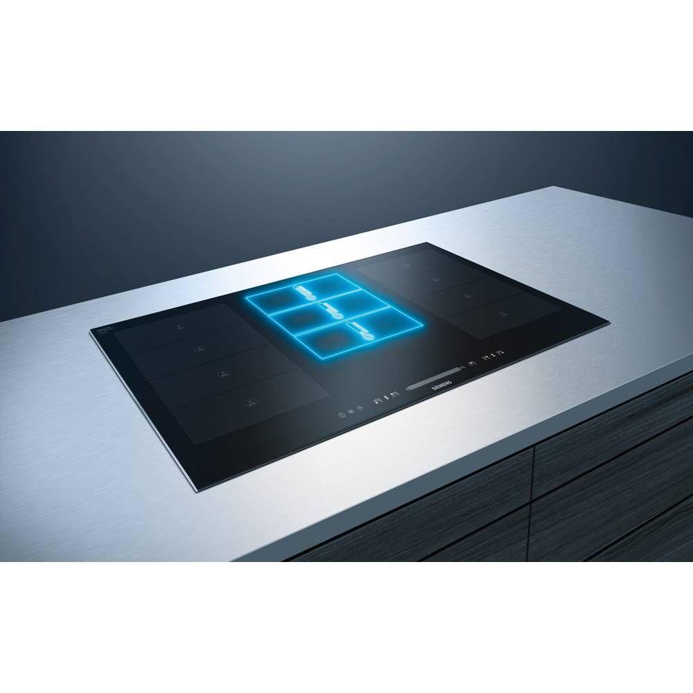 Placa de Indução Encastre SIEMENS EX375FXB1E iQ700 (2 zonas - 3700 W - Vidro-cerâmica - Preto), miniatura 4