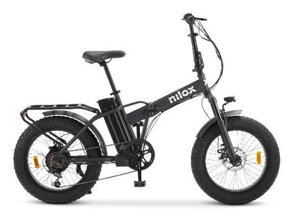 Bicicleta Elétrica NILOX X8 Pro 20X4P (20" - 250 W - 70 km - Preto)