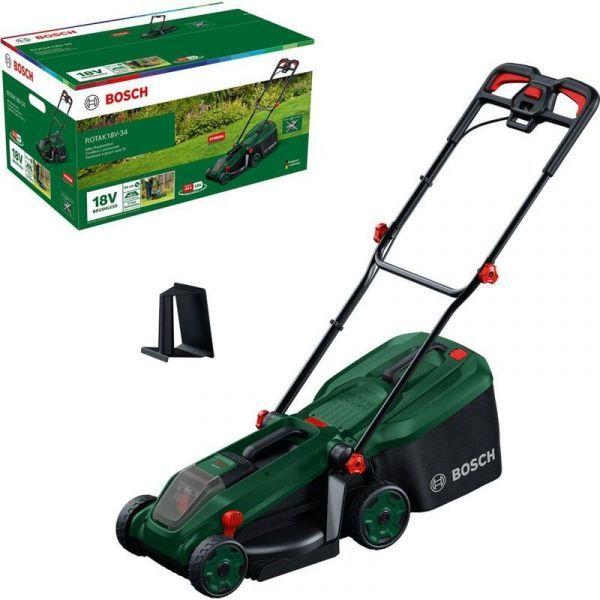 Corta-Relvas BOSCH Rotak 18V-34 Solo (Sem Fios), miniatura 2