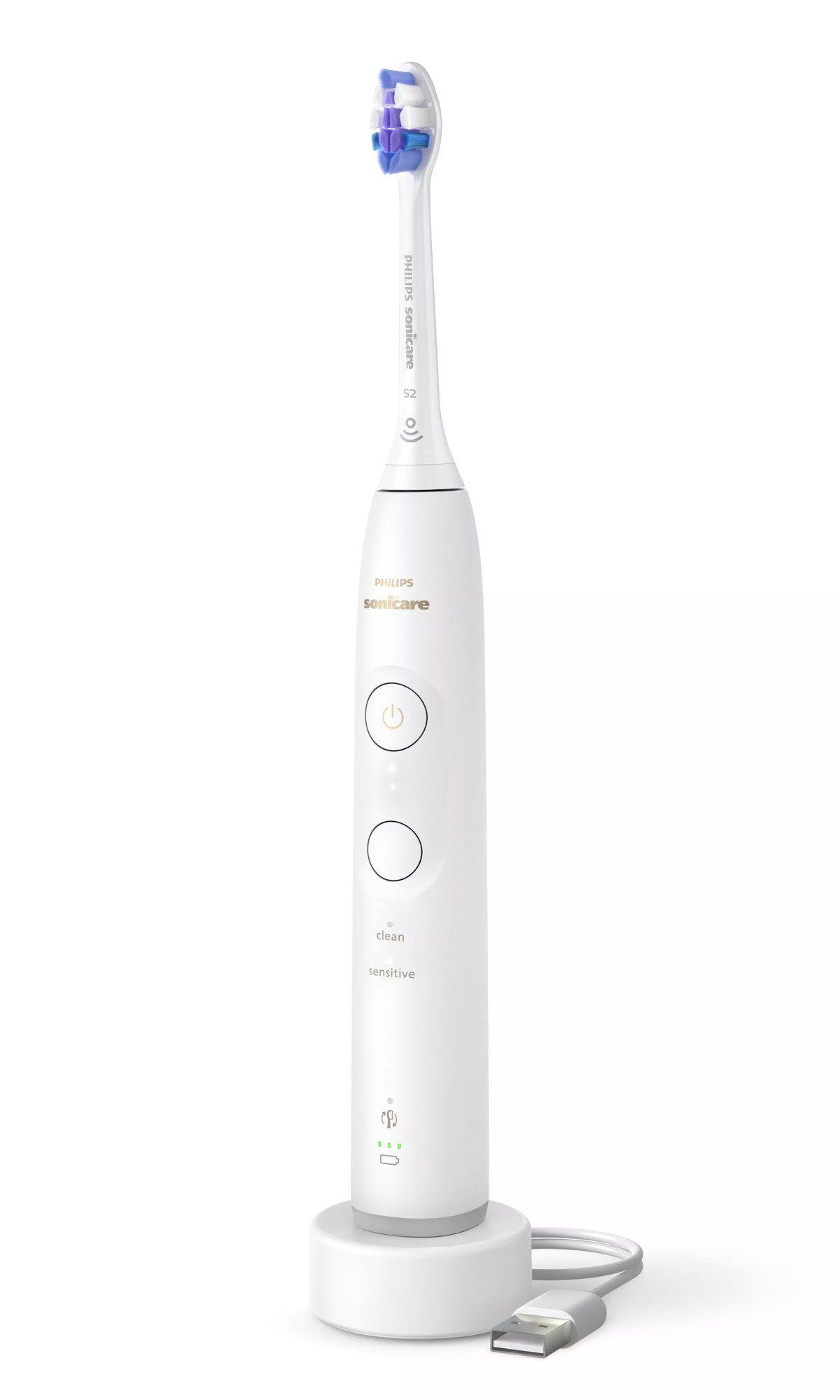 Escova de Dentes Elétrica PHILIPS Sonicare Series 6100 HX7400/01 (Branco)