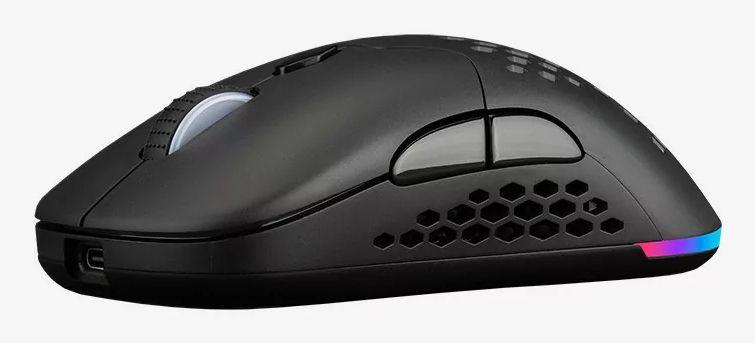 Rato HIDITEC GX30 PRO (Mão direita - 26000 DPI - PIXART 3395 - Preto), miniatura 2