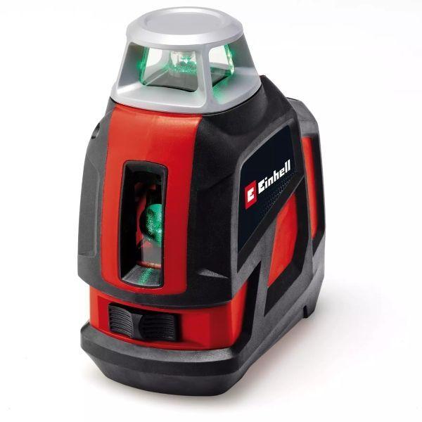 Nível Laser de Linhas EINHELL TE-LL 360 G (1,5 V - Pilhas AA - Preto e Vermelho)