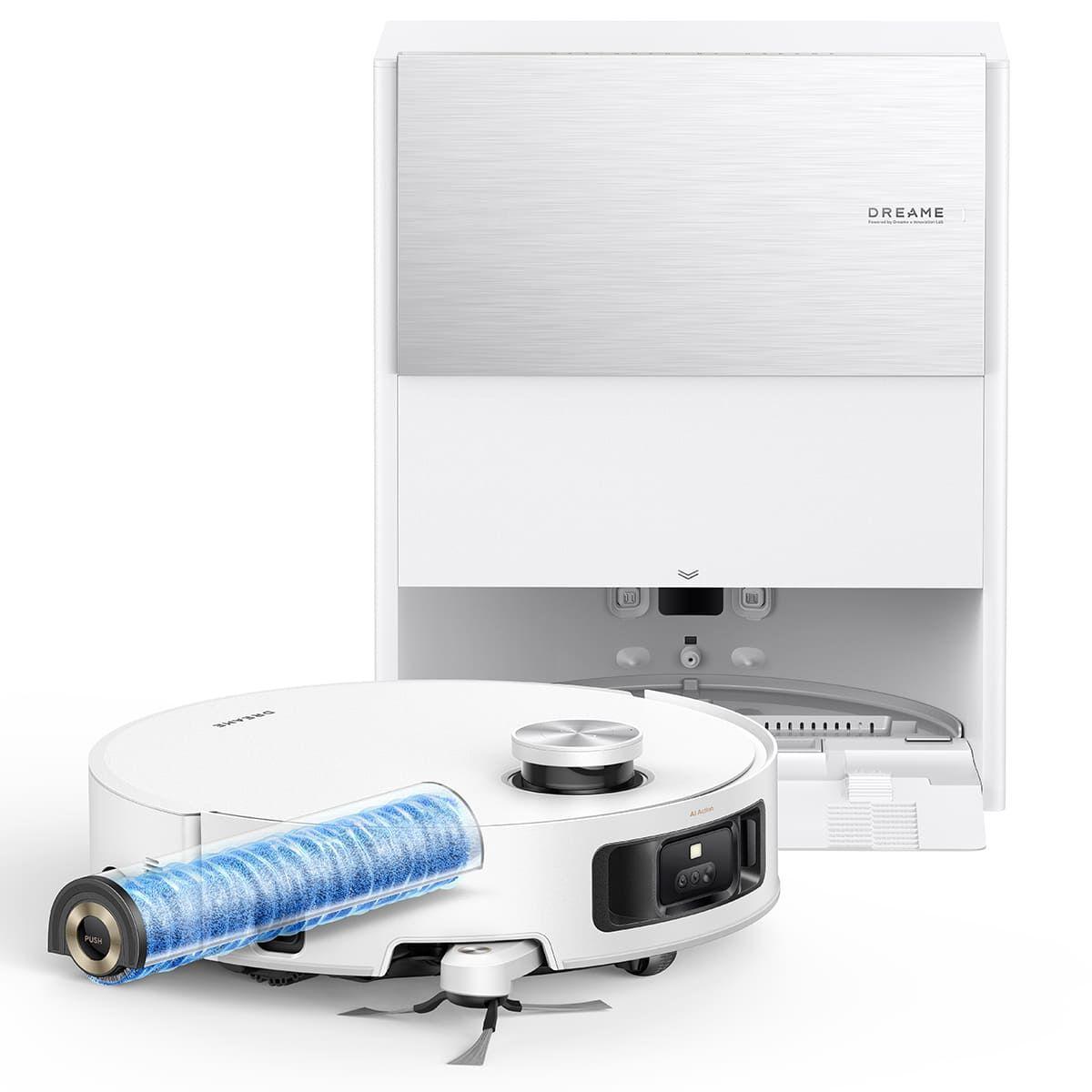 Robot Aspirador e Lavador DREAME Aqua 10 Roller (Altura 12 cm - Branco)