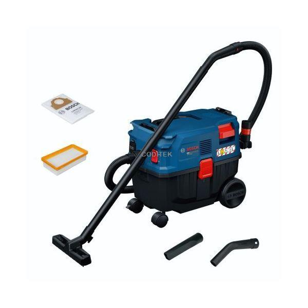 Aspirador de Sólidos e Líquidos BOSCH GAS12-25LS (Sem saco - Azul), miniatura 2
