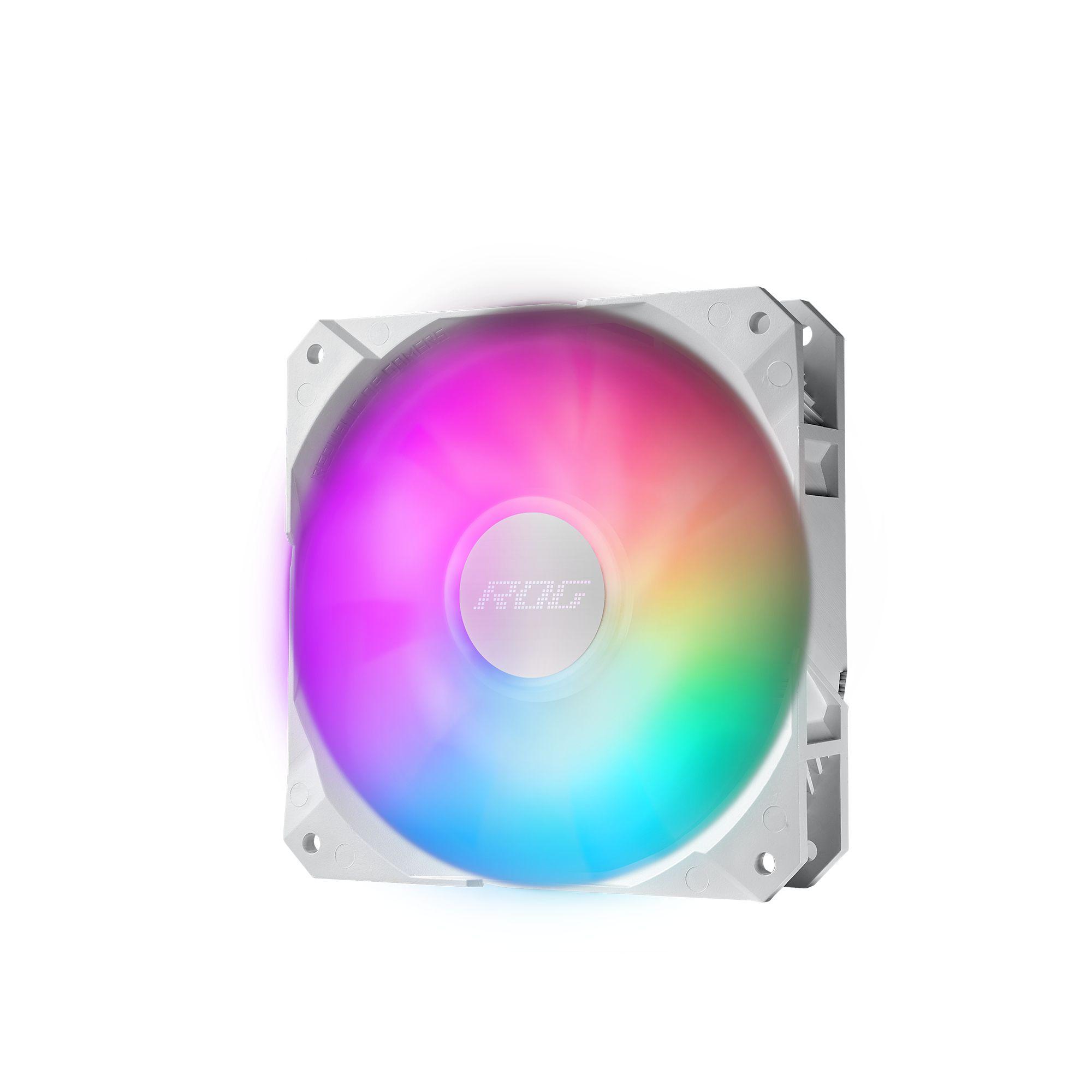 Cooler Líquido All-in-One ASUS ROG STRIX LC II 240 ARGB White Edition (12 cm - 2500 RPM - Multi - Branco) — miniatura 5