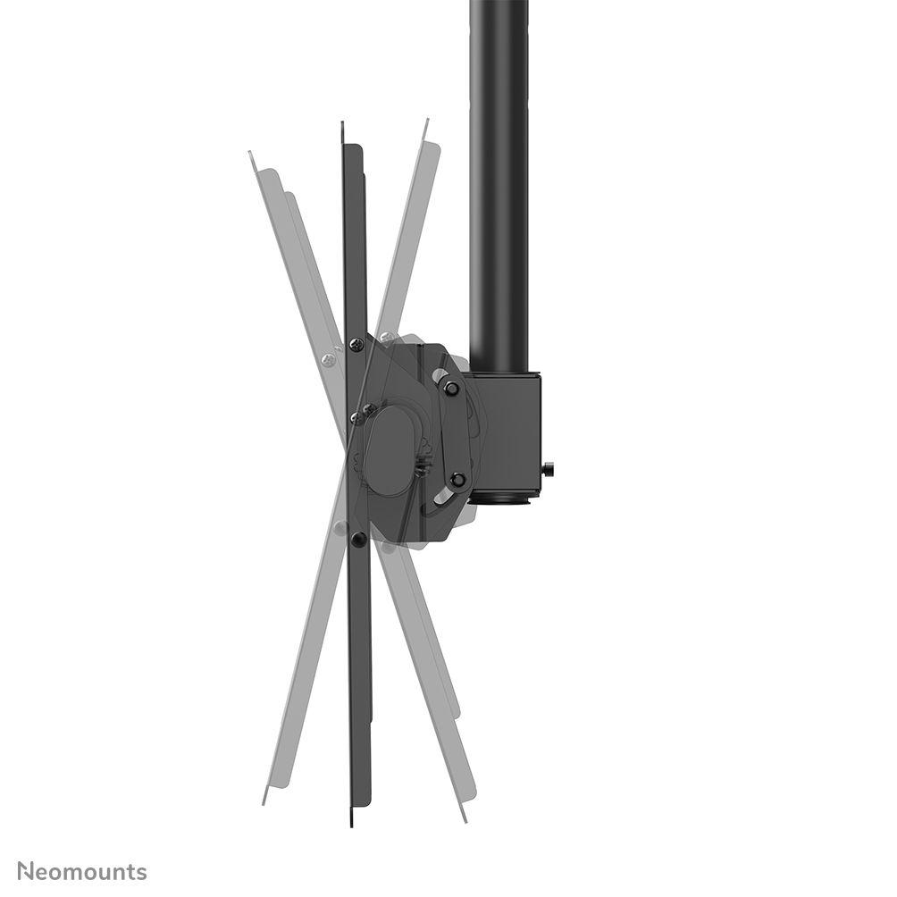 Suporte de TV de Teto NEOMOUNTS CL35-440BL16XL (37"-70" - 50 kg - Altura 250-300 cm - Preto), miniatura 3