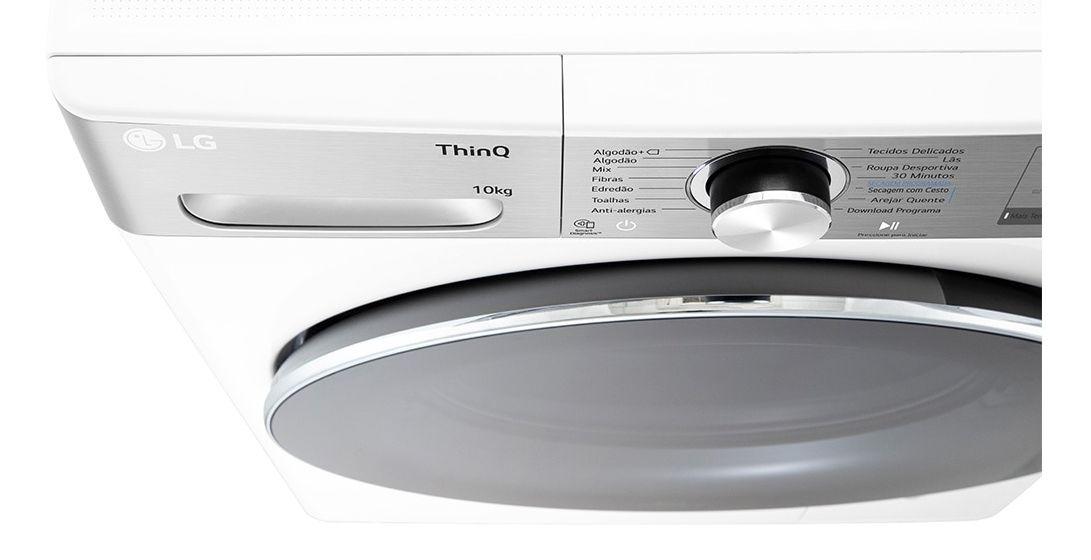 Máquina de Secar Roupa Independente LG RH10V9AV2WR (10 kg - Bomba de calor - Esquerdo - Branco), miniatura 11