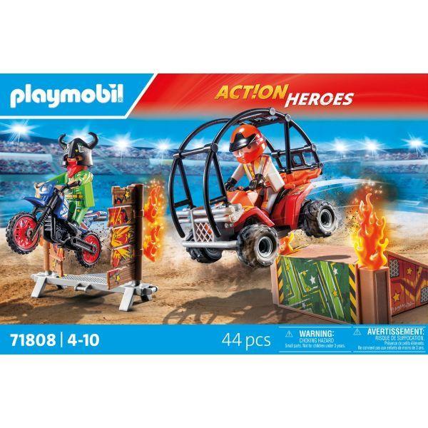 Conjunto de Construção PLAYMOBIL Stunt Show 71808 (4 a 10 anos - Multicor), miniatura 3