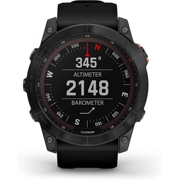 Smartwatch GARMIN Fenix 7X Solar 010-02541-01 (Metal e polímero - Preto/Cinzento), miniatura 2
