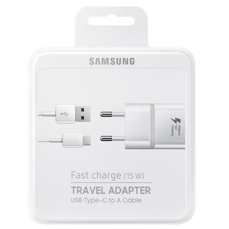 Carregador de Parede SAMSUNG EP-TA20EWECGWW (15 W - Branco), miniatura 4