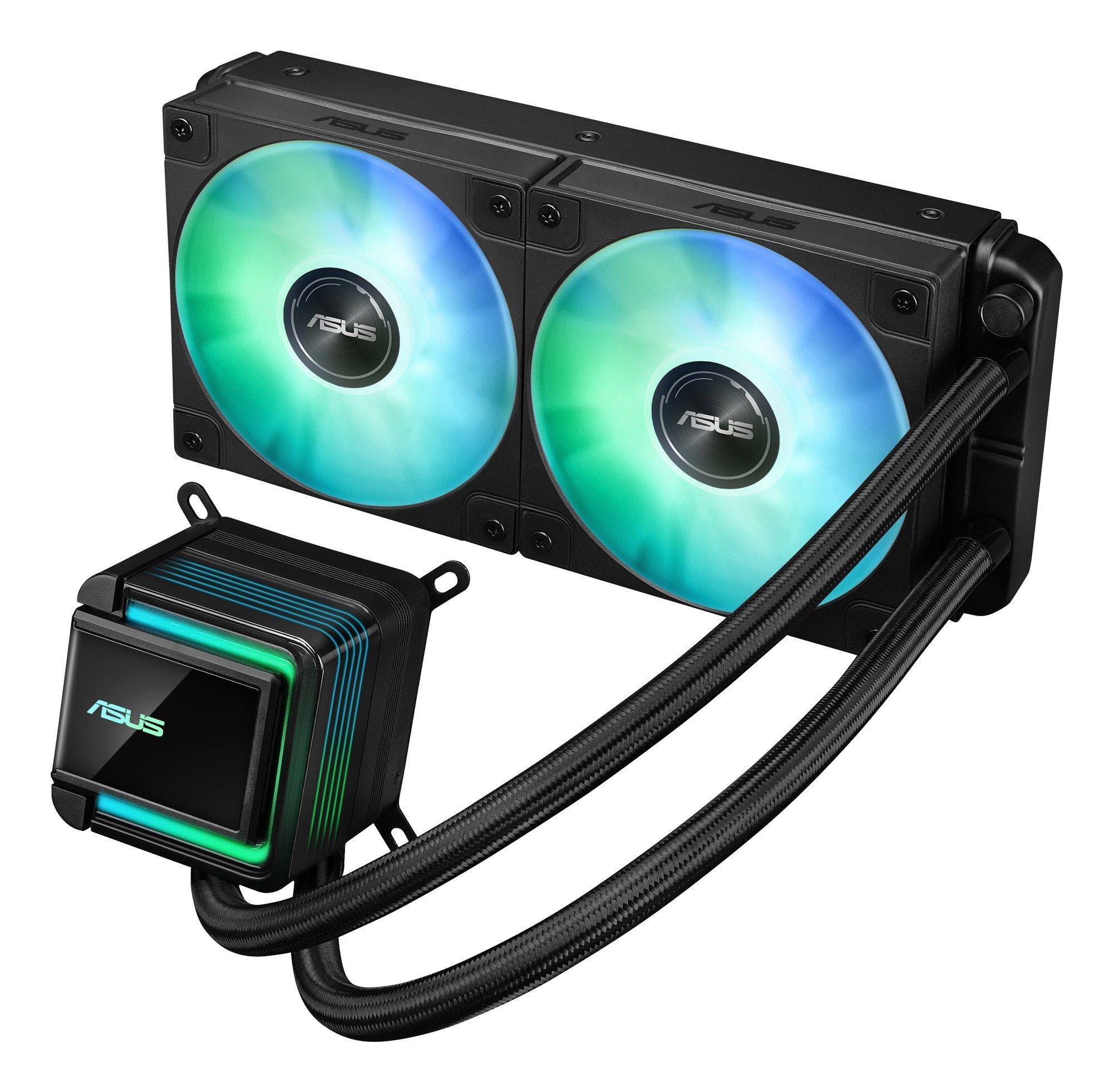 Sistema de Refrigeração Líquida para CPU ASUS LC 240 ARGB (LGA 1700, LGA 1851, AM4, AM5 - 120 mm - 1800 RPM - Preto), miniatura 4