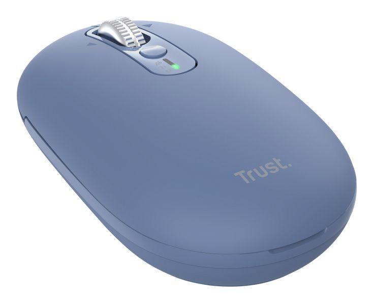 Rato TRUST Seron (Ambidestro - 3200 DPI - Ótico - Azul), miniatura 4